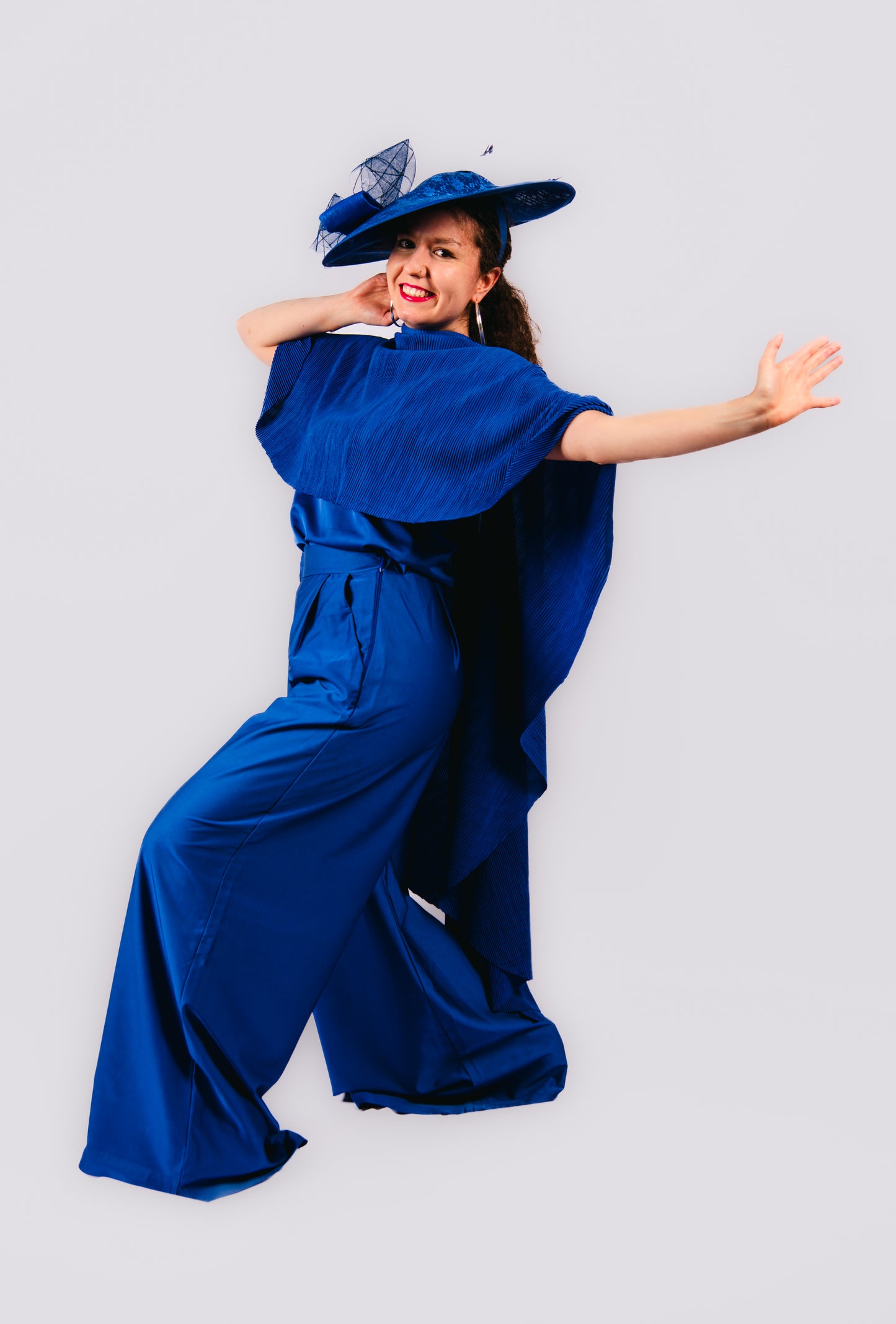 Zida 3 piece Trouser, Top, and cape