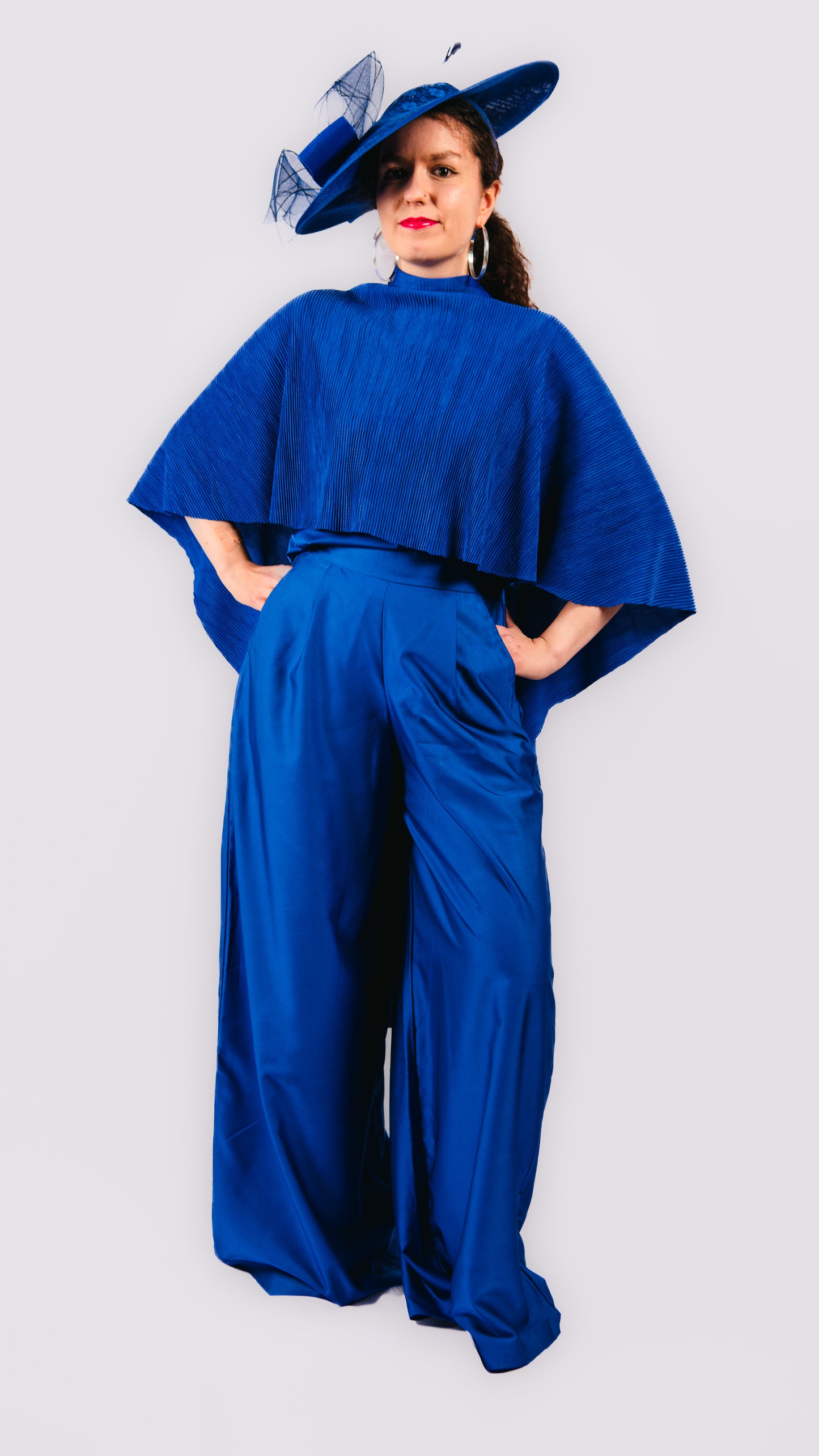 Zida 3 piece Trouser, Top, and cape