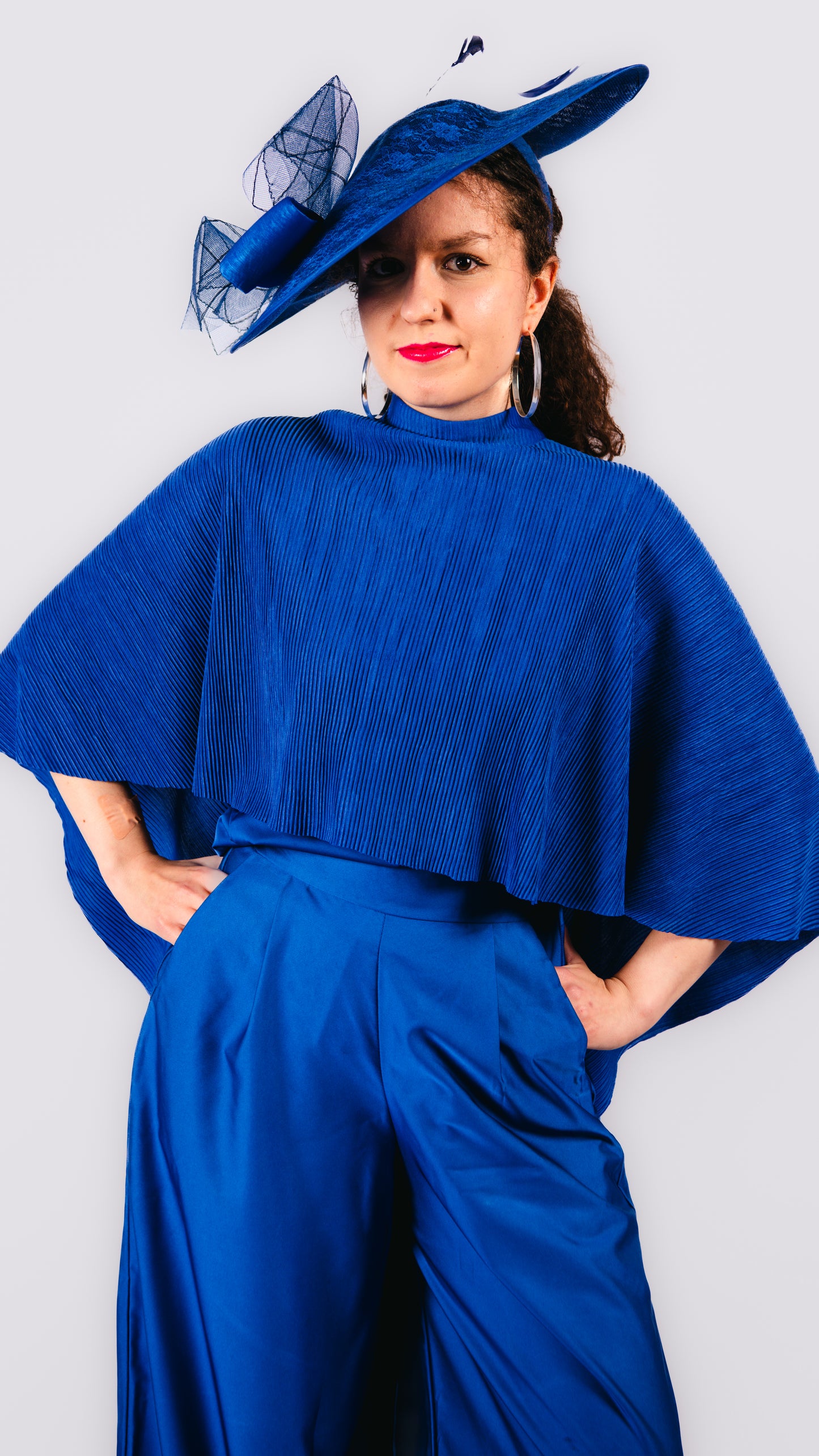Zida 3 piece Trouser, Top, and cape