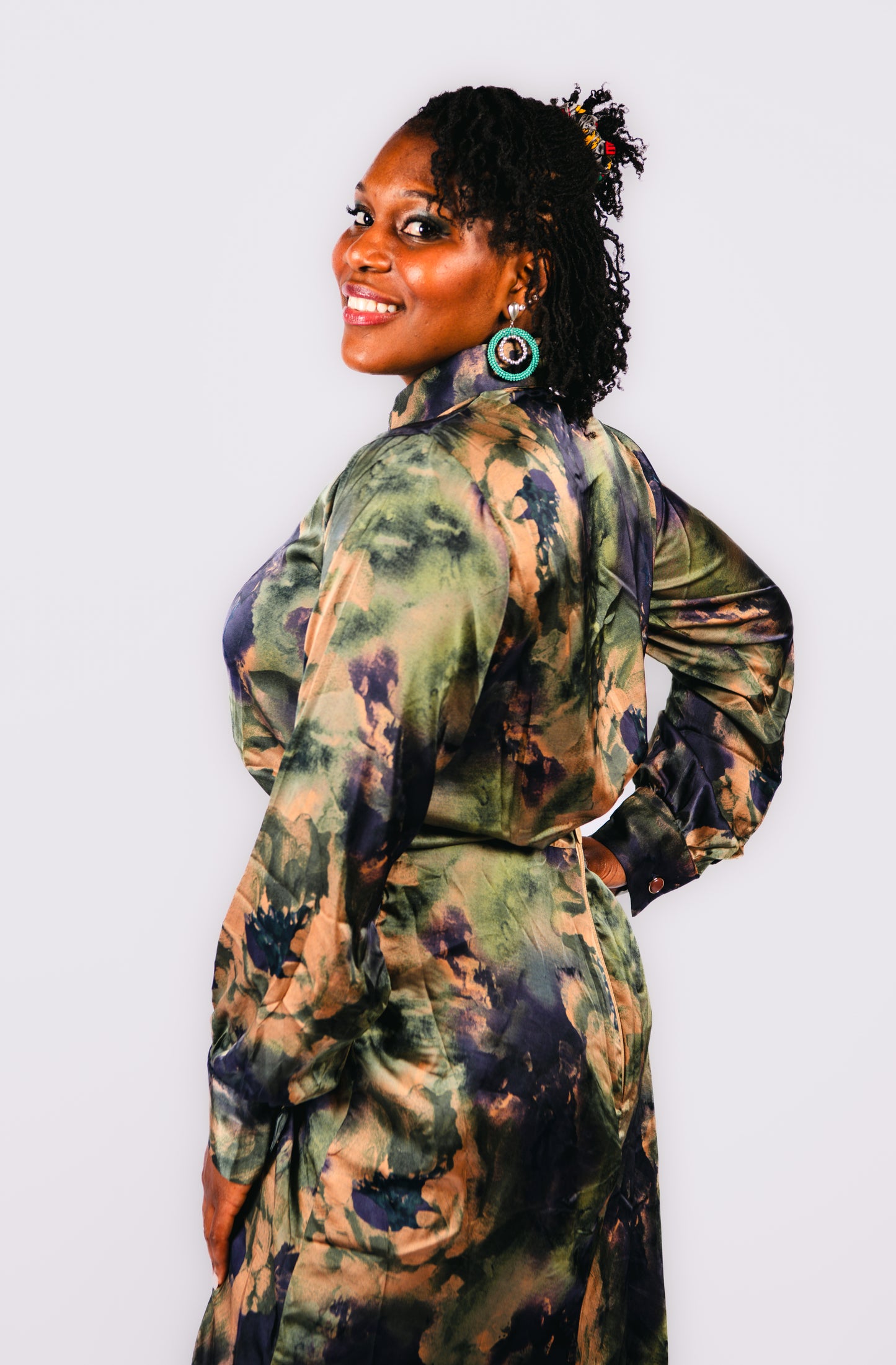 Karis 2-piece Maxi Skirt and Long Sleeve Shirt