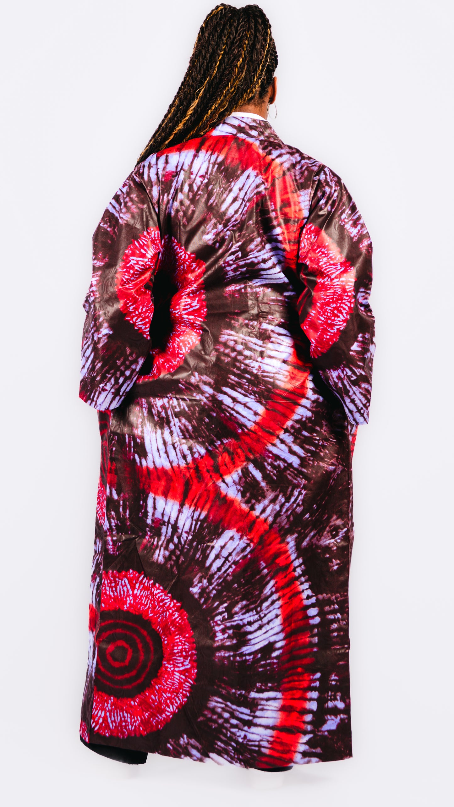 Anayah Red Print Kimono