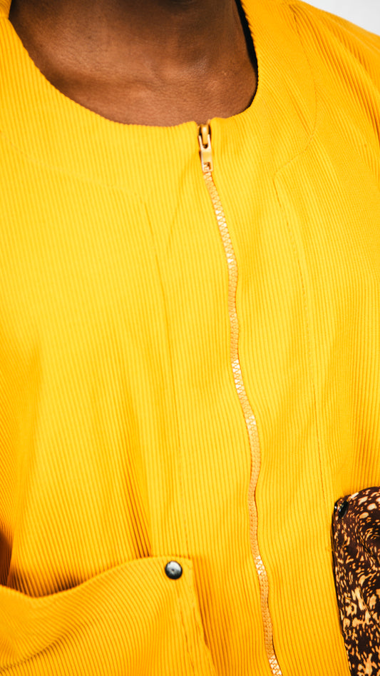 Adriel Joggers and Sleeveless/Multi-pocket Zipped Shirt