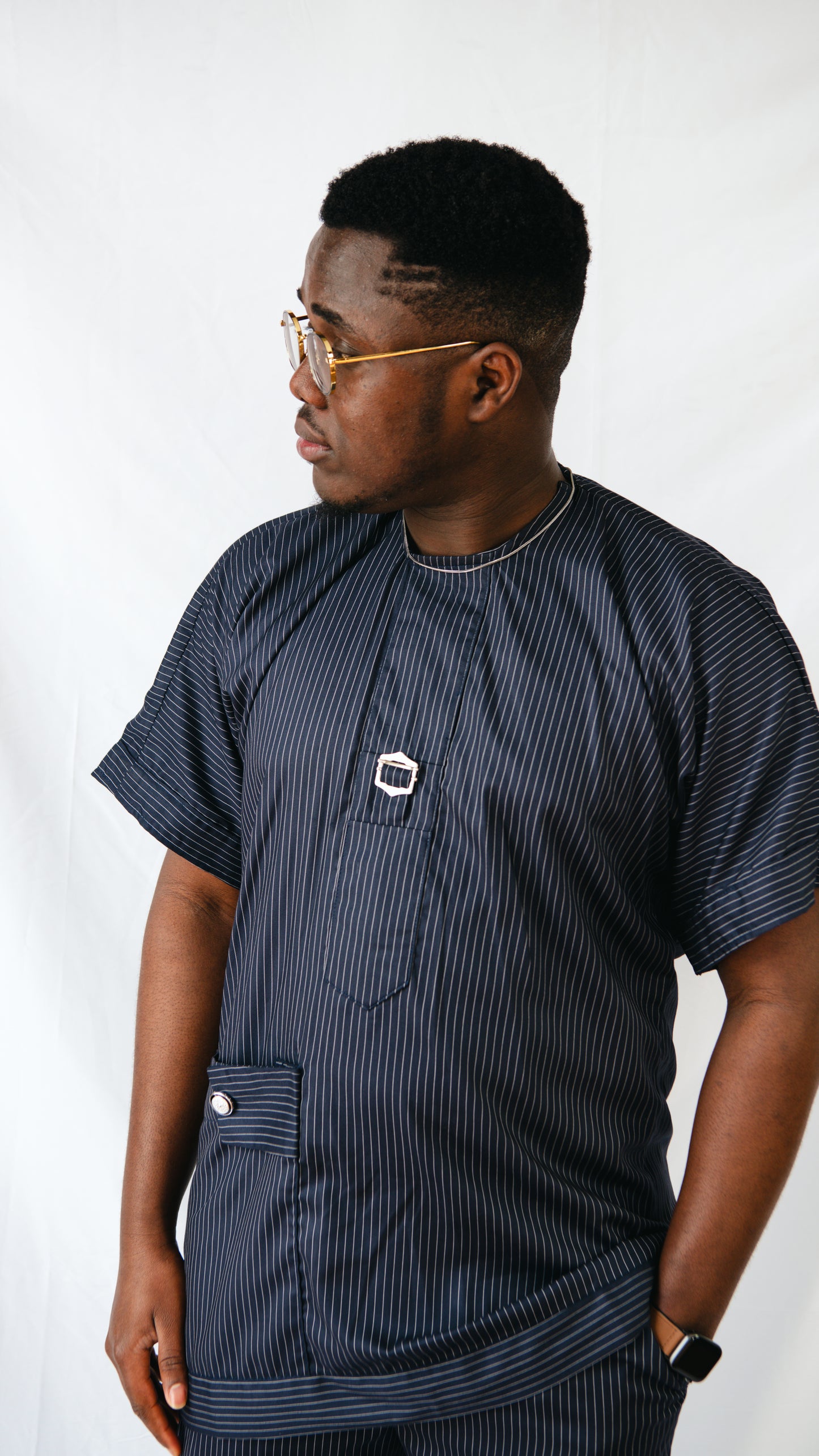 Eniola 2 Piece Stripped Trousers And Top