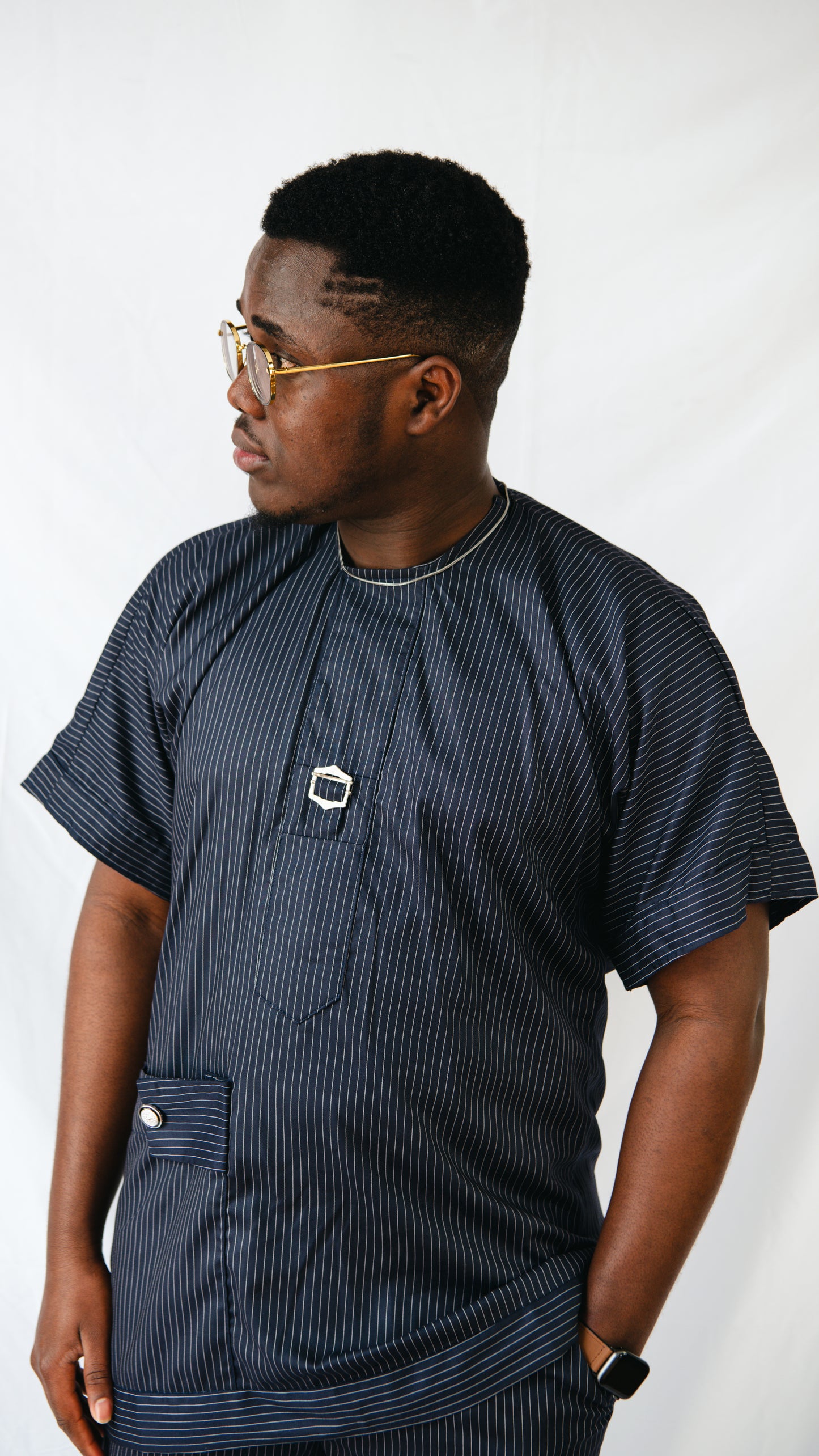 Eniola 2 Piece Stripped Trousers And Top