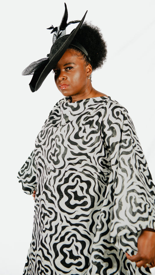 Sijuade Black Fascinator