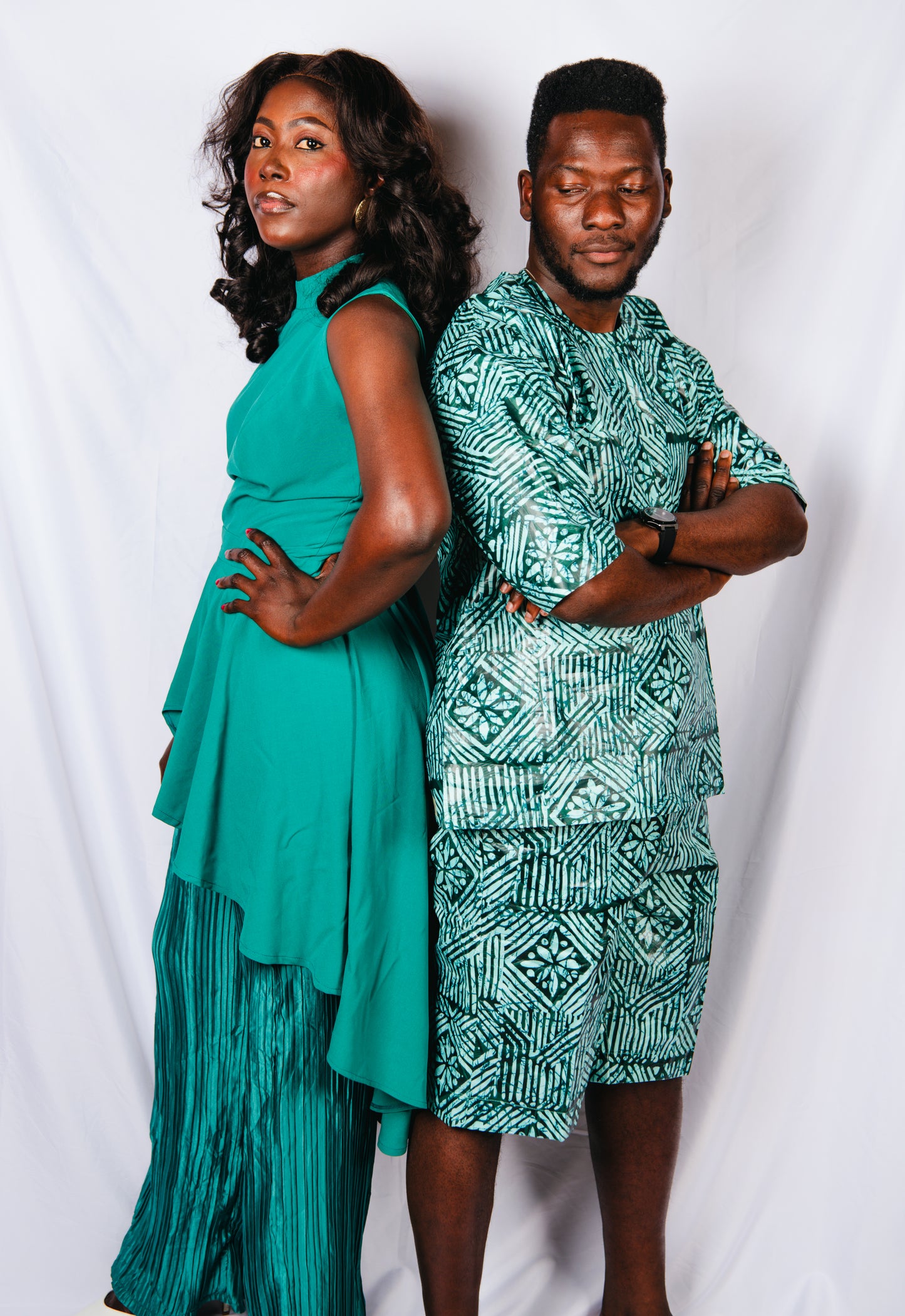 Theda 2 Piece Unisex Short and T-shirt