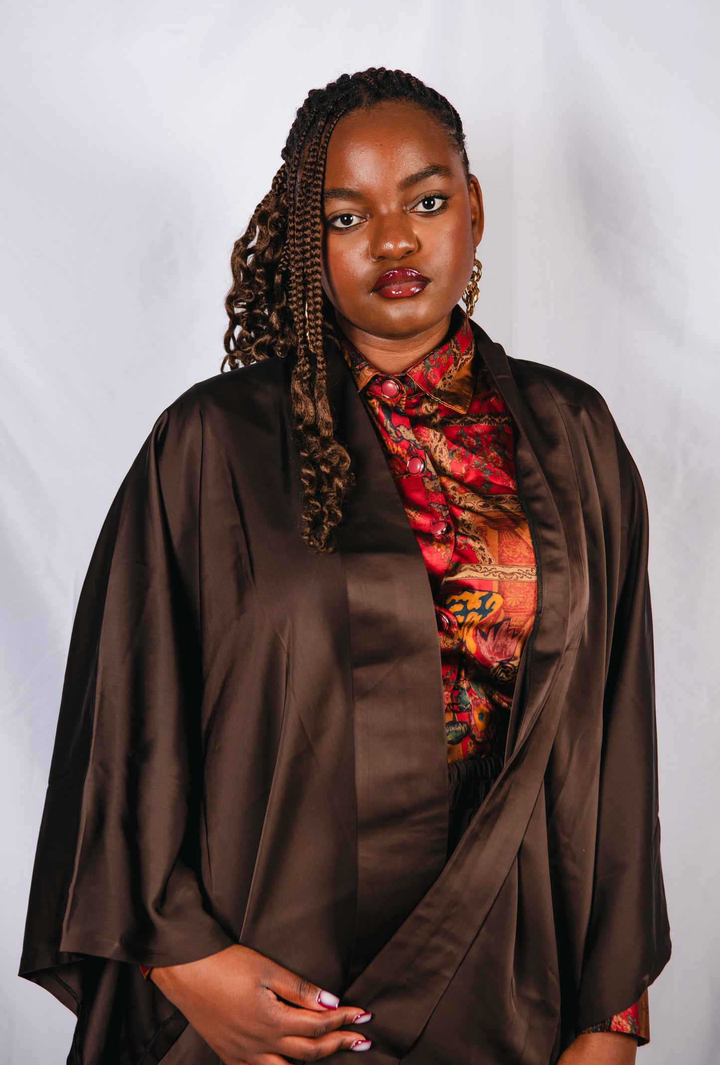 Atarah 2 Piece 2 Colours Wide Leg Trosuers With Kimono
