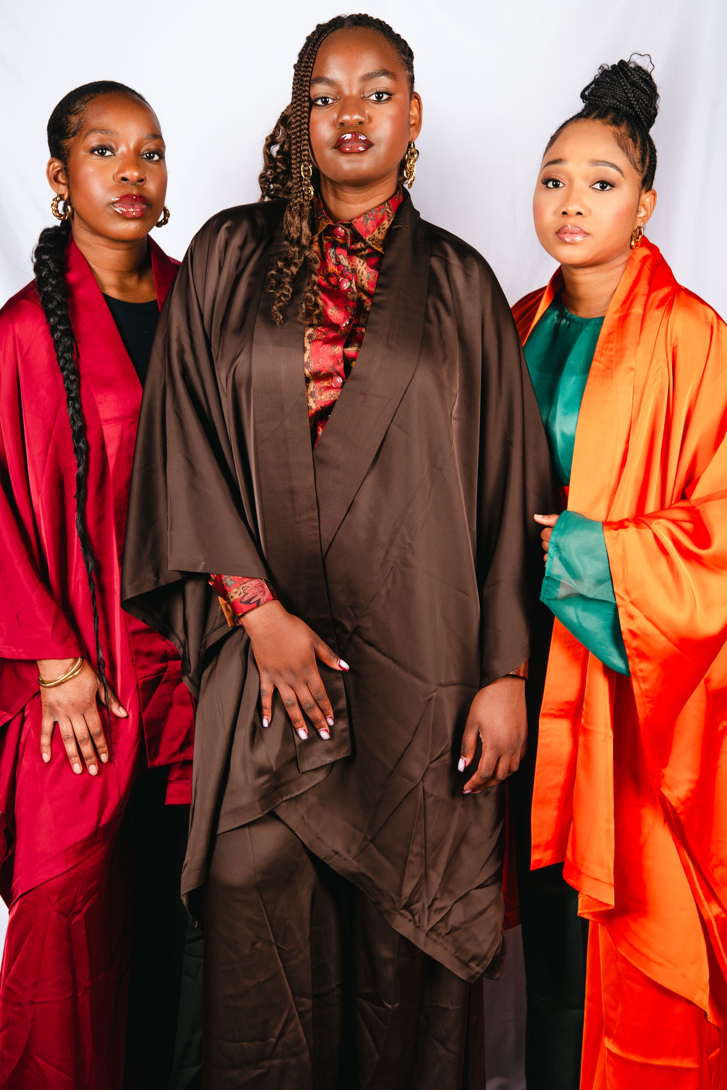 Atarah 2 Piece 2 Colours Wide Leg Trosuers With Kimono