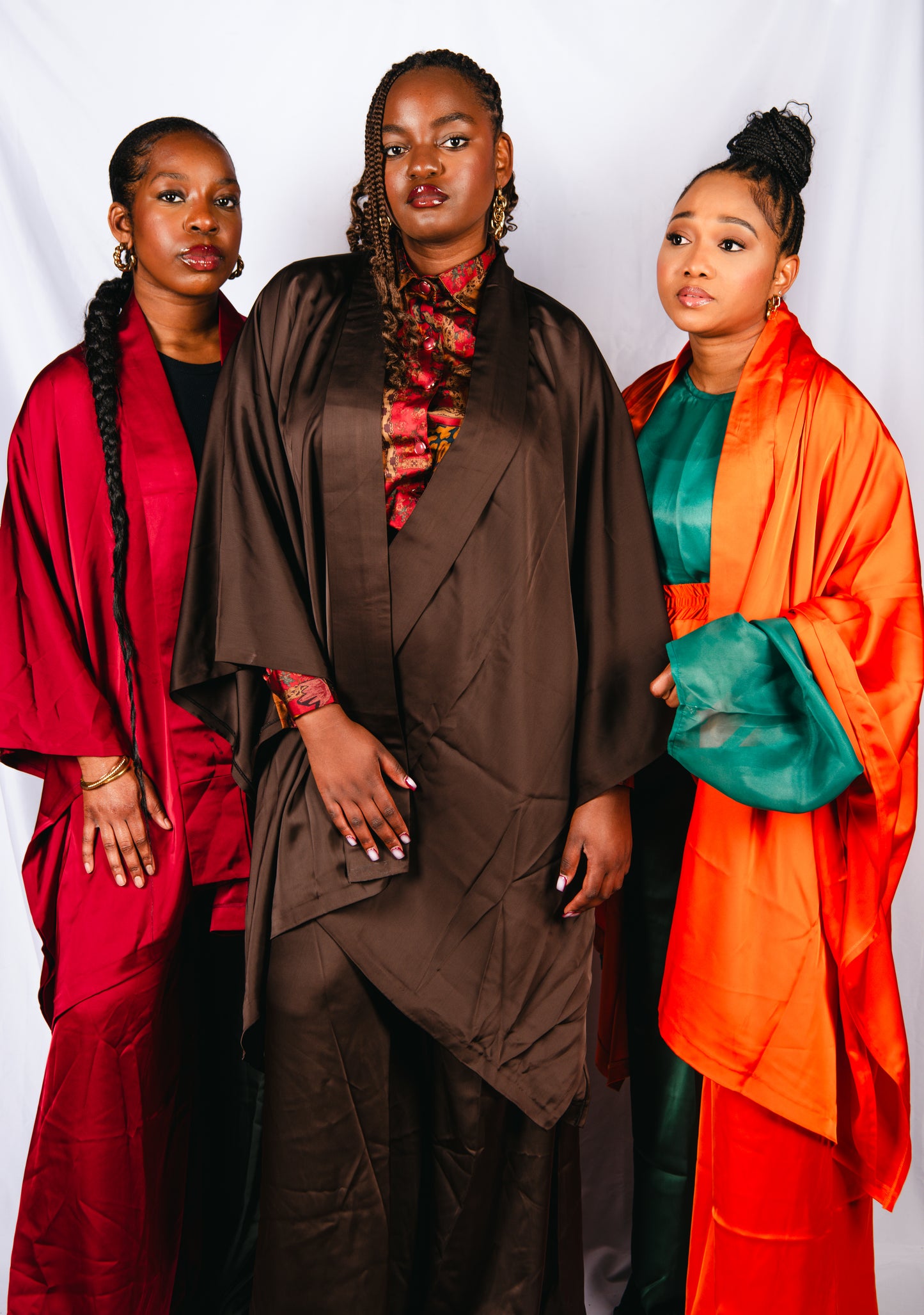 Atarah 2 Piece 2 Colours Wide Leg Trosuers With Kimono