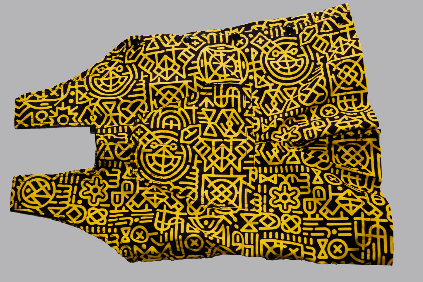 Bee Dungarees & hat print