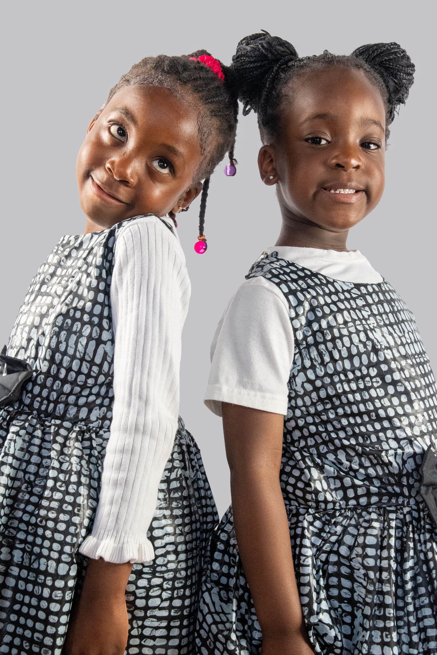 Ciela Midi Black & White Checkered Dress