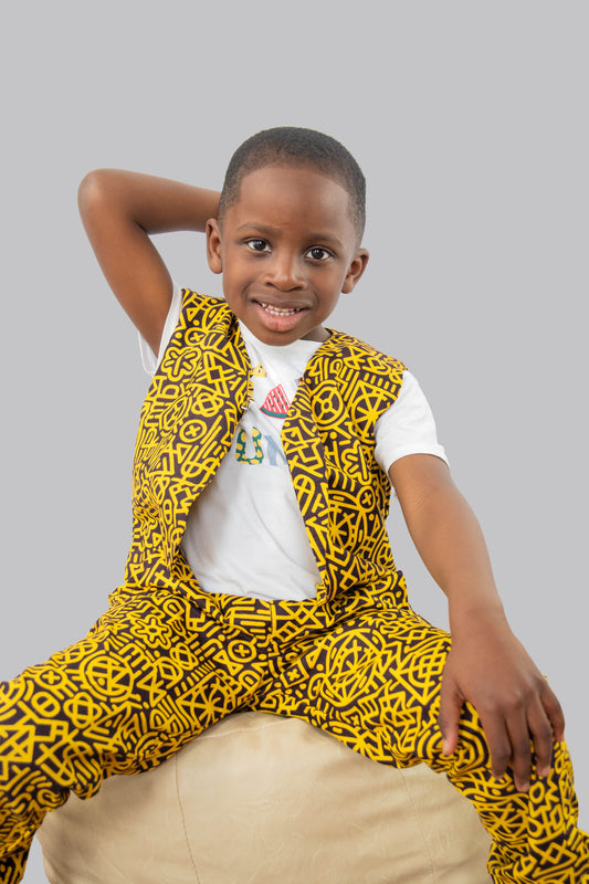 Bee 2 Piece Trousers And Waistcoat