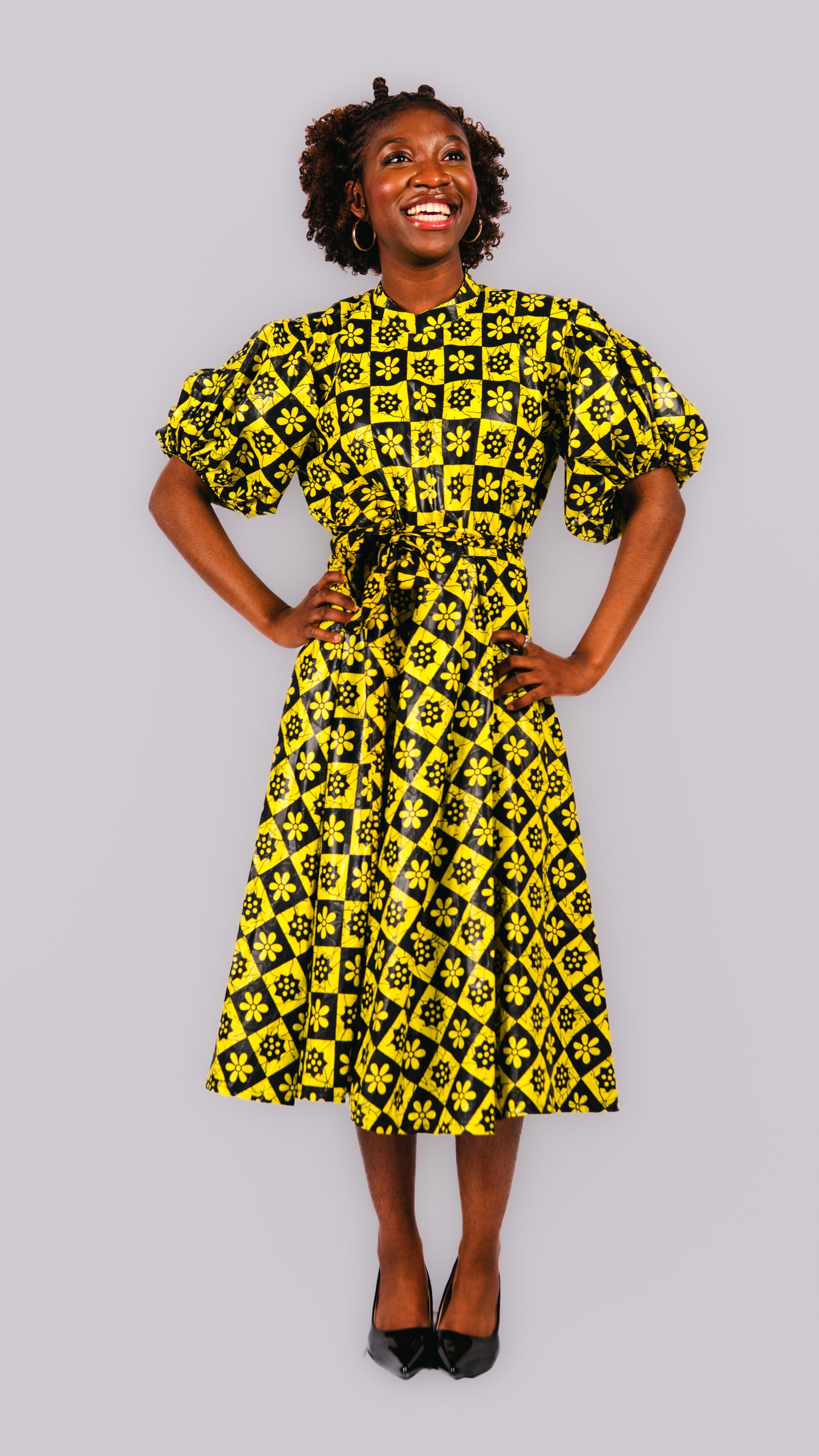 Yina Midi Skater Dress