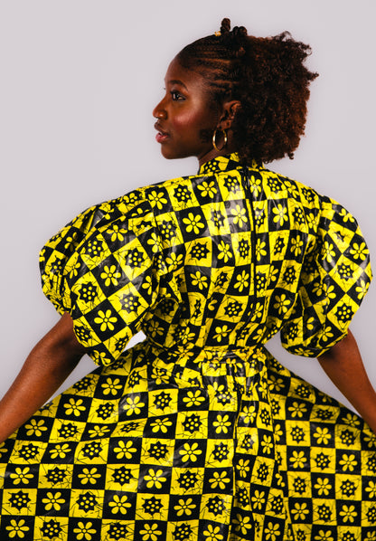 Yina Midi Skater Dress