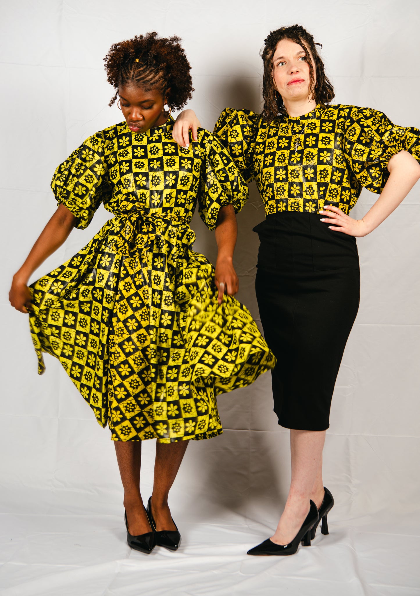 Yina Midi Skater Dress