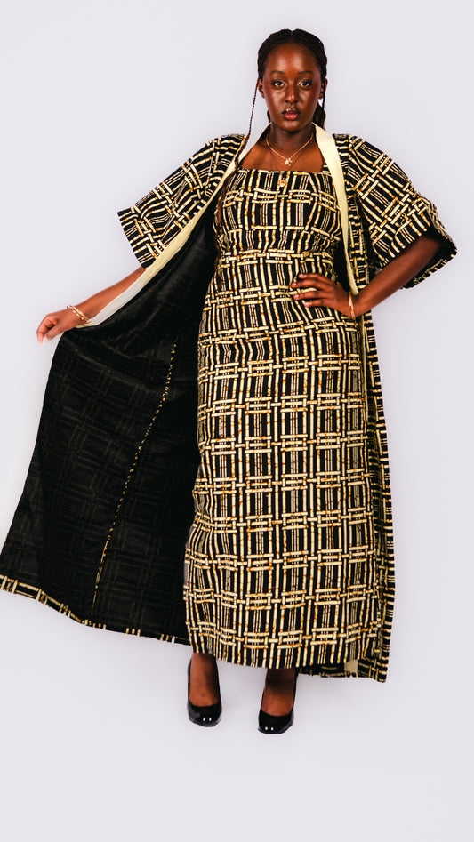 Anais  2-piece Sleeveless Dress With Kimono