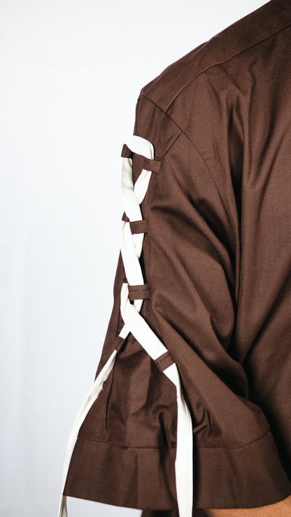Adura 2 Piece Trousers And Shirt with 3/4 Sleeves/Laces