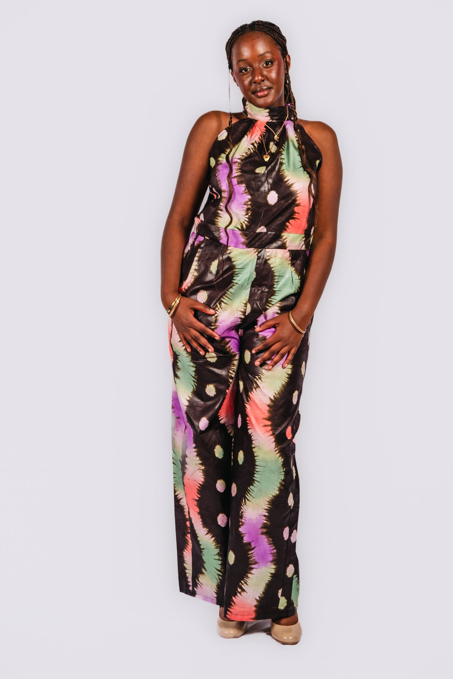 Jiana Multicoloured Print Jumpsuit
