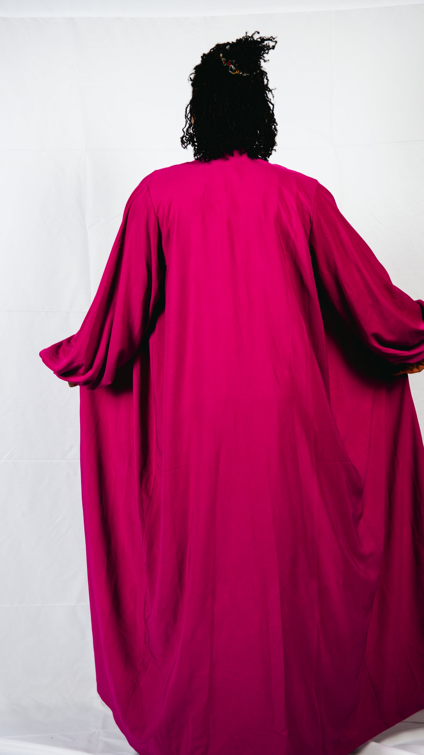 Naya 3 Piece Wrap Skirt With Silk top and Kimono