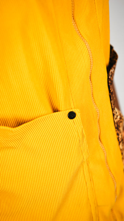 Adriel Joggers and Sleeveless/Multi-pocket Zipped Shirt