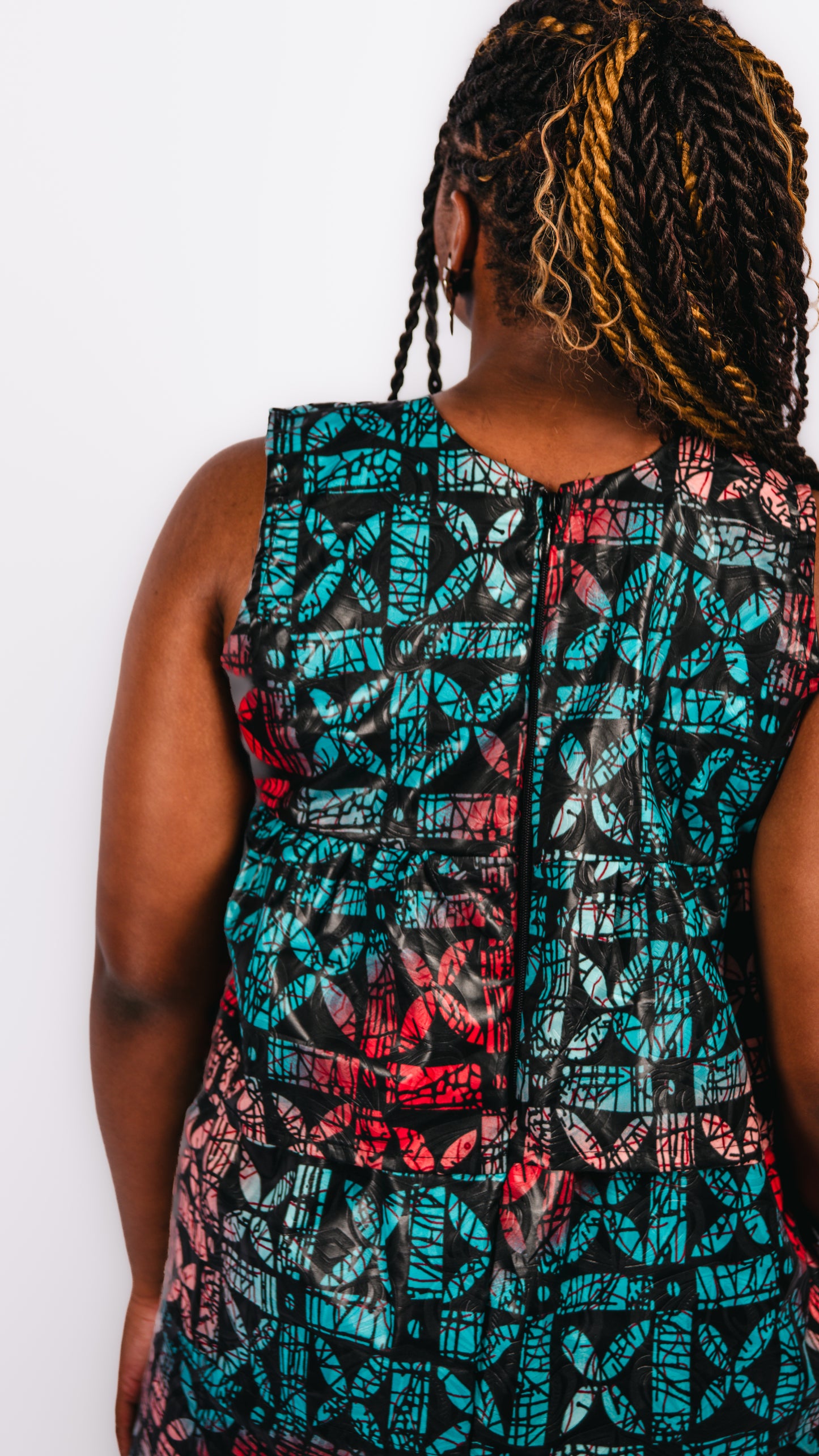 Moriola 2 Piece Peplum Top and Wide Leg Trousers