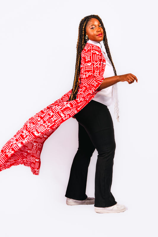 Feodara maxi Kimono