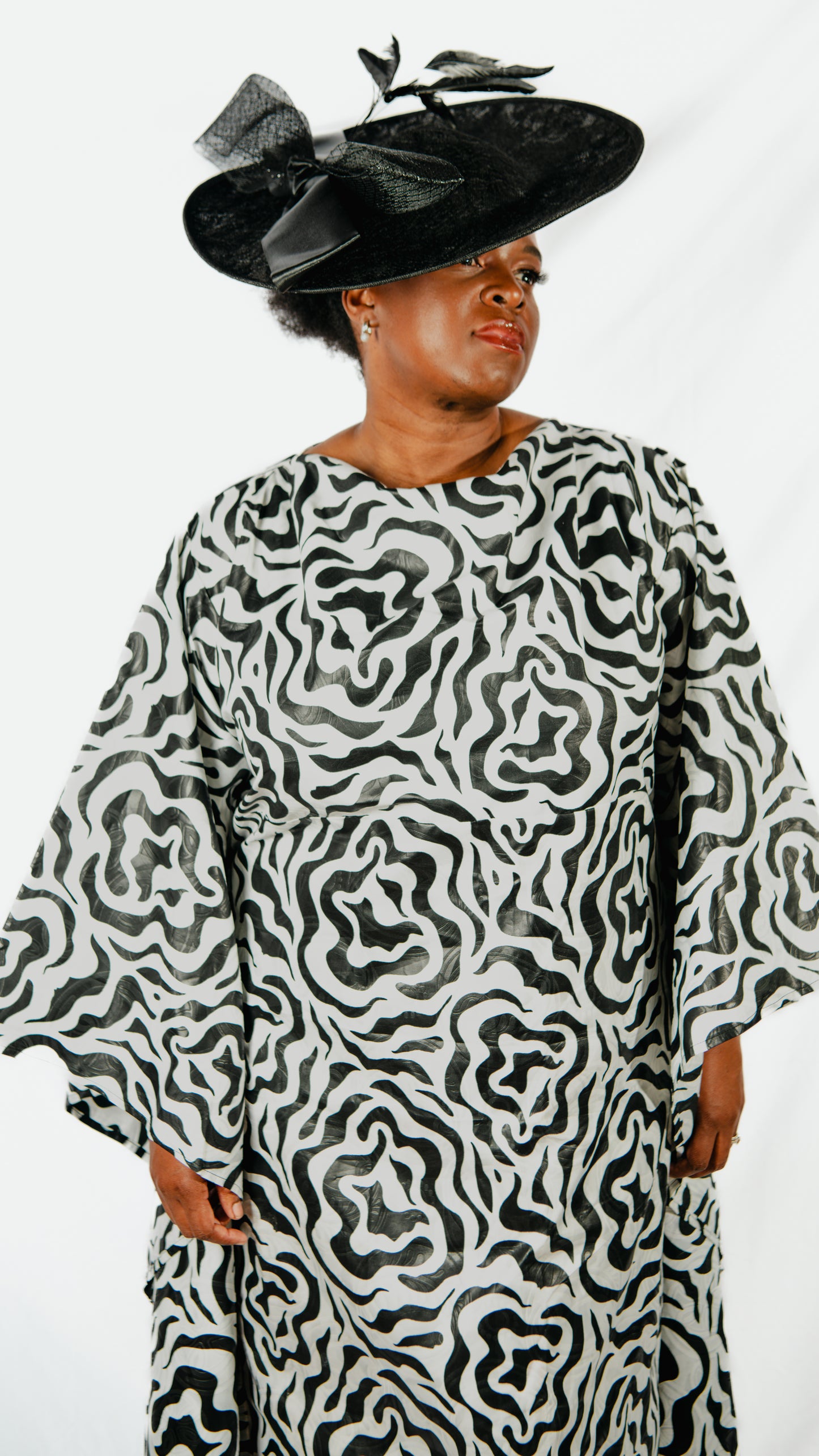 Sijuade Black Fascinator