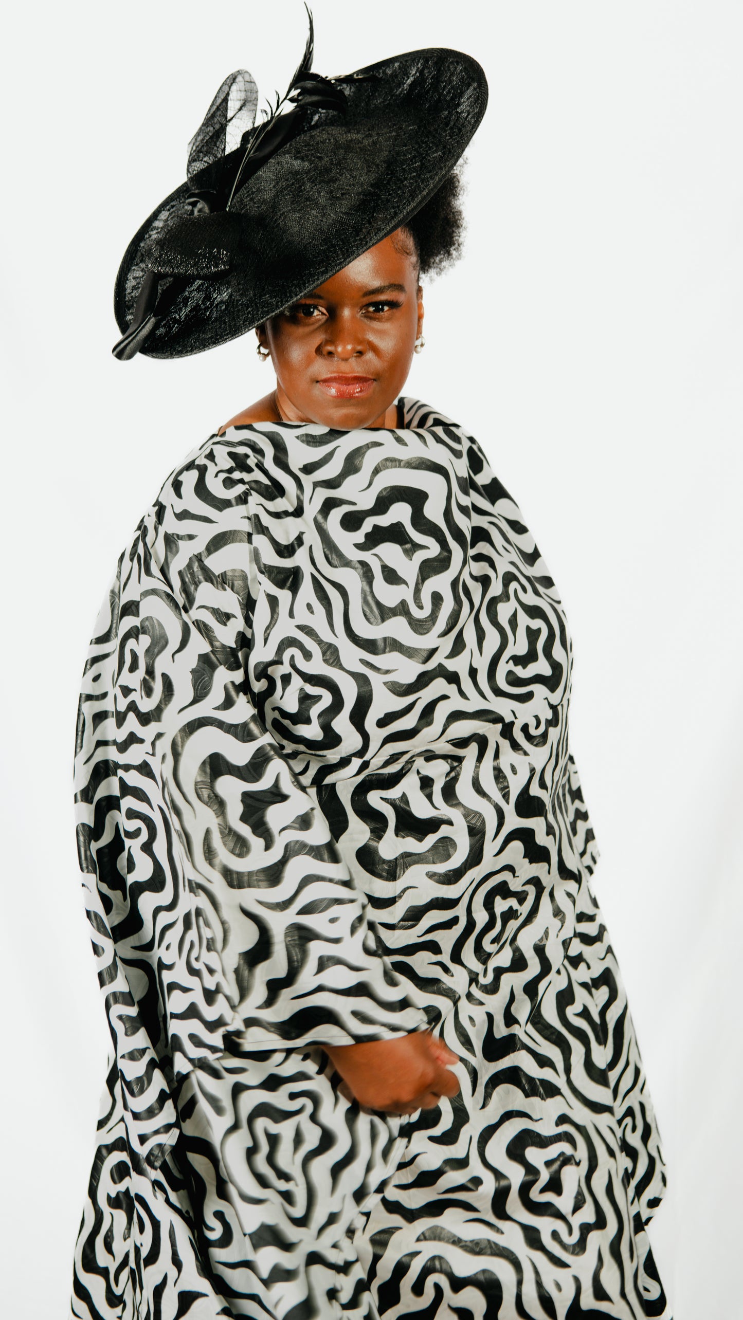 Sijuade Black Fascinator