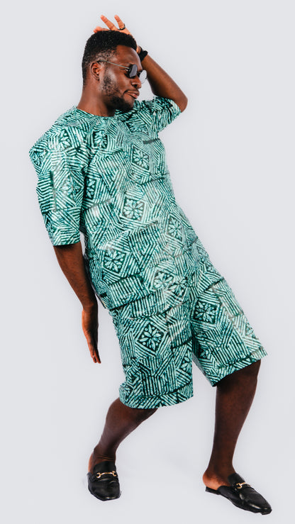 Theda 2 Piece Unisex Short and T-shirt