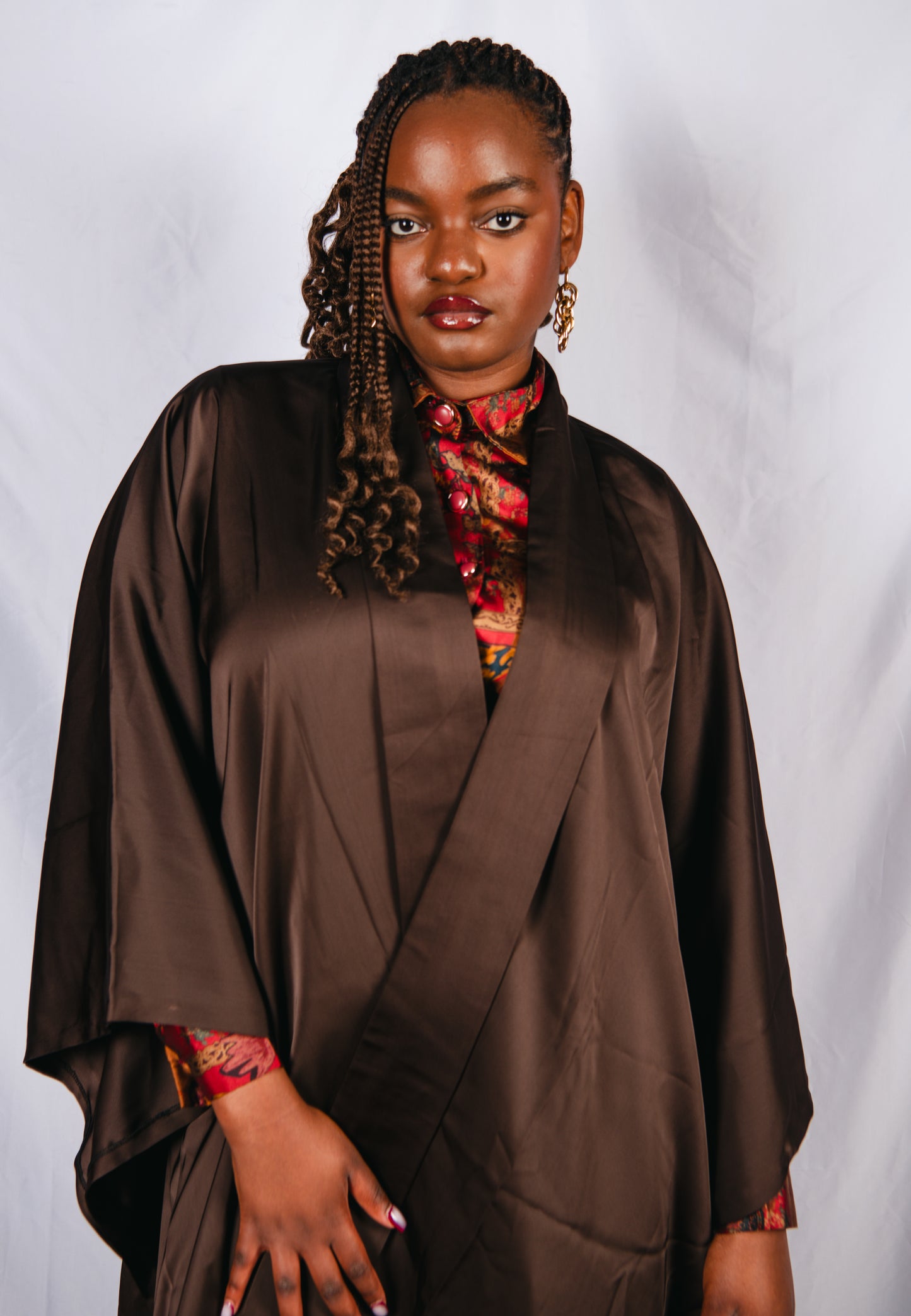 Atarah 2 Piece 2 Colours Wide Leg Trosuers With Kimono