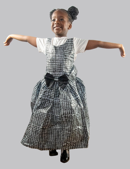 Ciela Midi Black & White Checkered Dress