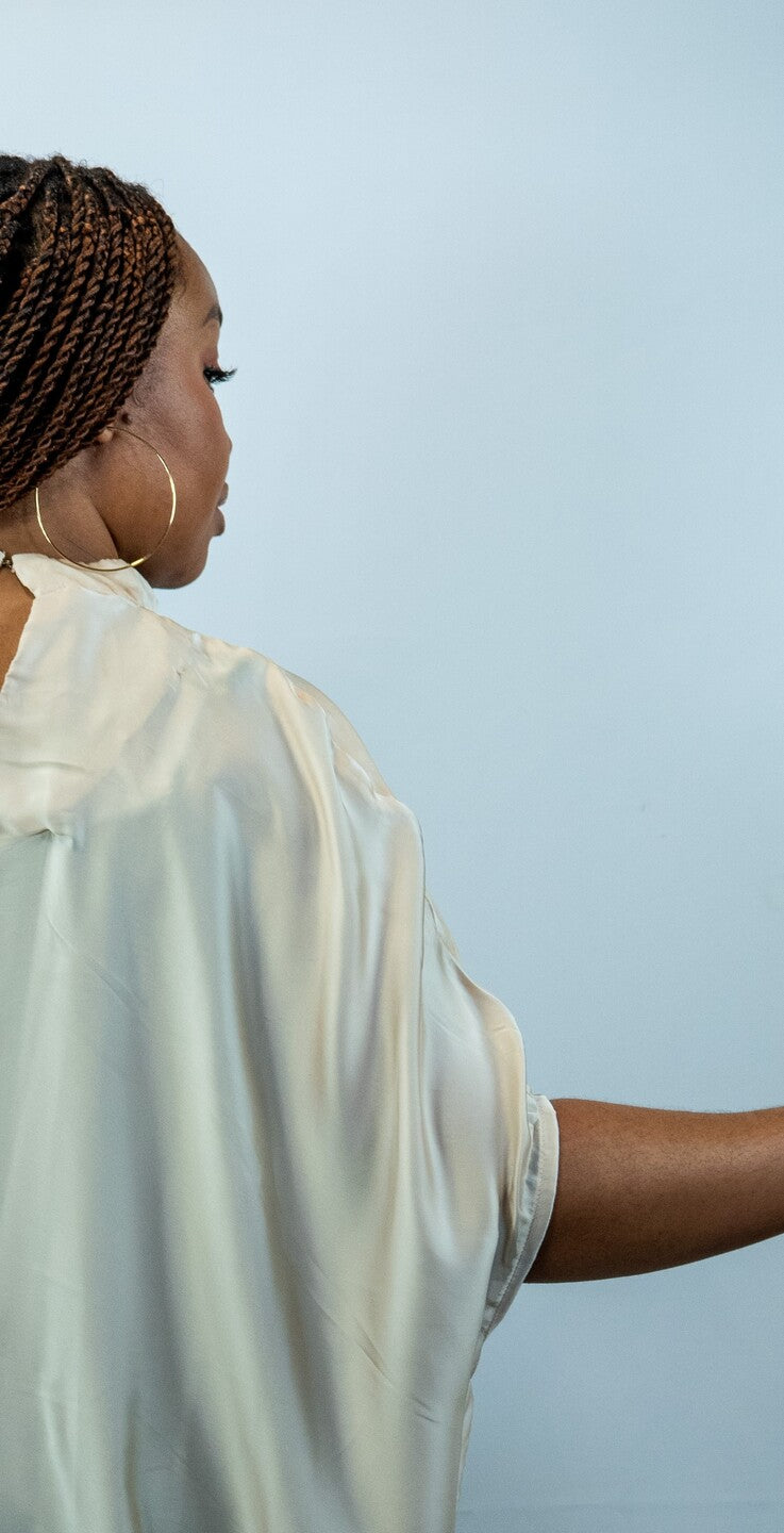 Sabaoth Beige Maxi Dress
