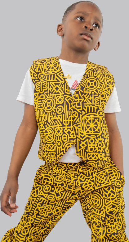 Bee 2 Piece Trousers And Waistcoat