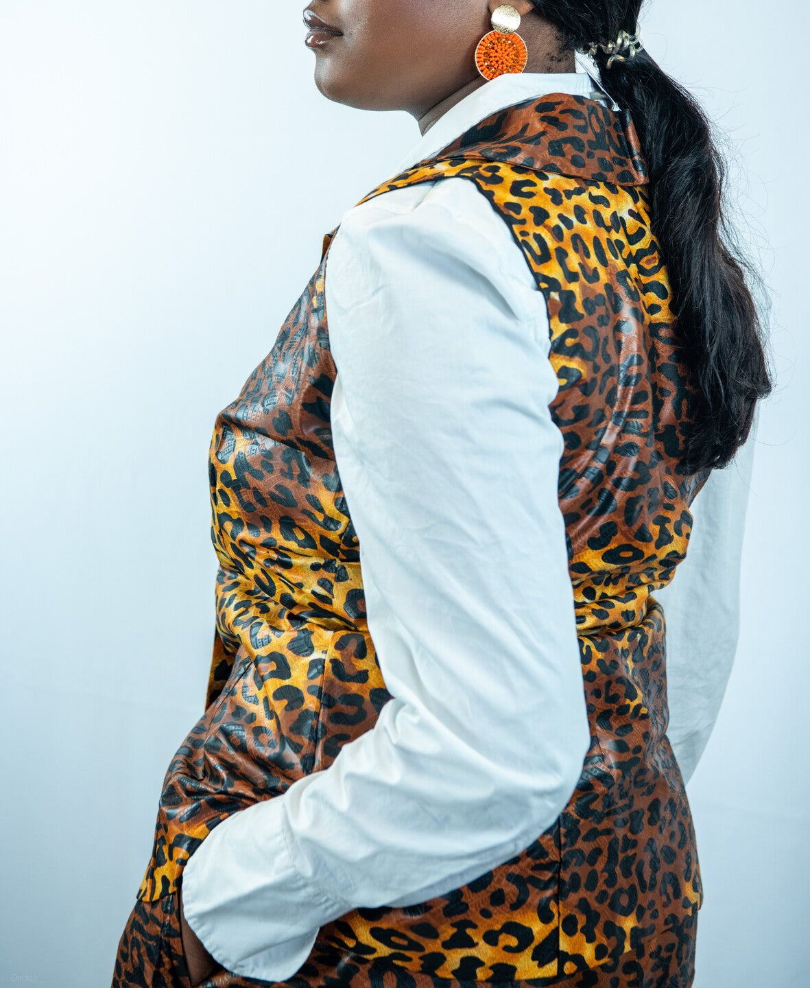 Abasi Waist Coat and Wide Leg Trousers